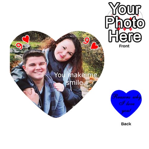 Why I Love You  By Tasha Front - Heart9