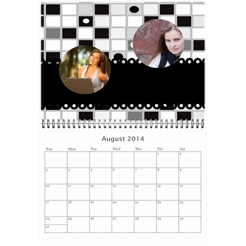 Calendar By C1 Aug 2014