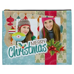 merry christmas - Cosmetic Bag (XXXL)