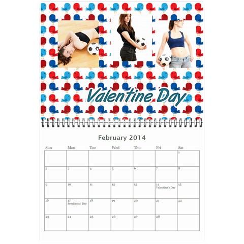 Calendar By C1 Feb 2014