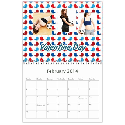 Calendar By C1 Feb 2014