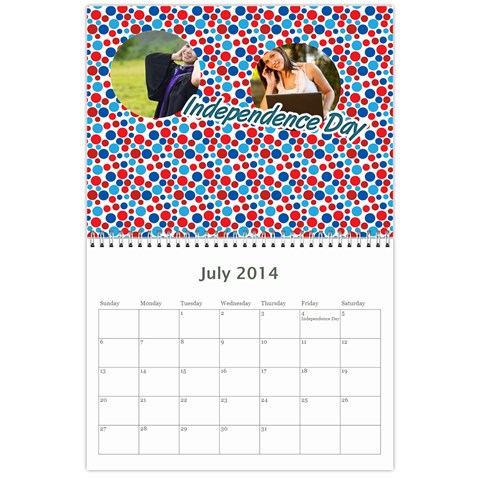 Calendar By C1 Jul 2014