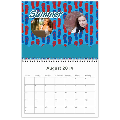 Calendar By C1 Aug 2014