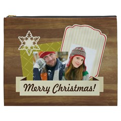 merry christmas - Cosmetic Bag (XXXL)