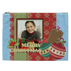 merry christmas - Cosmetic Bag (XXL)