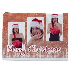 merry christmas - Cosmetic Bag (XXL)