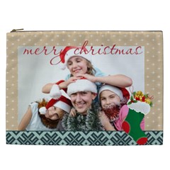 merry christmas - Cosmetic Bag (XXL)