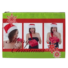 merry christmas - Cosmetic Bag (XXL)