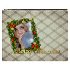 merry christmas - Cosmetic Bag (XXXL)