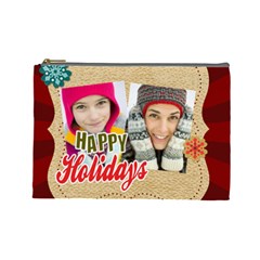 merry christmas - Cosmetic Bag (Large)