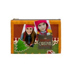 merry christmas - Cosmetic Bag (Medium)