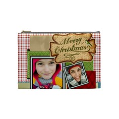 merry christmas - Cosmetic Bag (Medium)