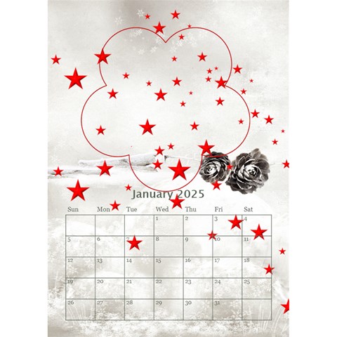Desktop Kalender 2025 By Elena Petrova Jan 2025