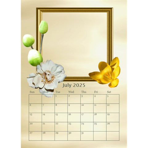 Desktop Kalender 2025 By Elena Petrova Jul 2025