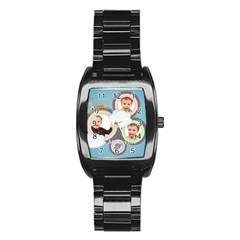 kids - Stainless Steel Barrel Watch