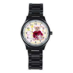 kids - Stainless Steel Round Watch