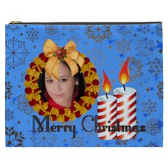 merry christmas - Cosmetic Bag (XXXL)