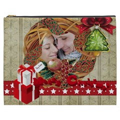 merry christmas - Cosmetic Bag (XXXL)