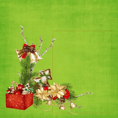 Christmas Gift Box Storage Stool By Elena Petrova Front