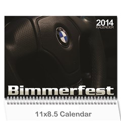 2014 BMW E36 OT Kalender - Wall Calendar 11  x 8.5  (12-Months)