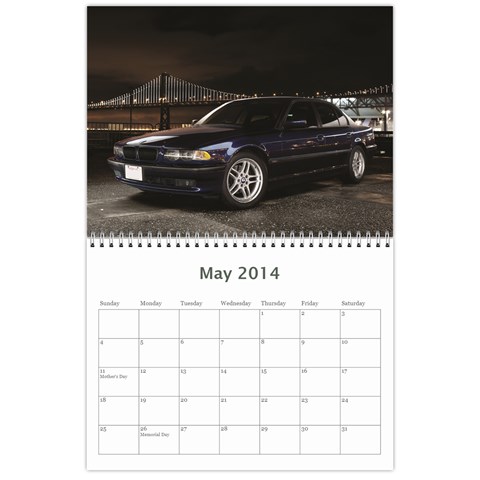 2014 Bmw E36 Ot Kalender By Joey Klimchuk May 2014