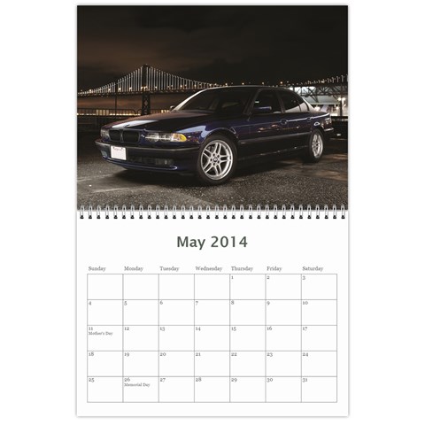 2014 Bmw E36 Ot Kalender By Joey Klimchuk May 2014