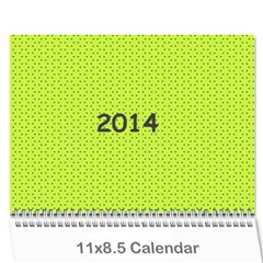 Calendar 2014 - Wall Calendar 11  x 8.5  (12-Months)