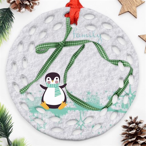 Together Family 2sides Ornament By Zornitza Back