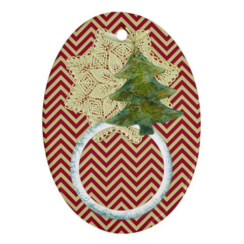 Christmas 2 Sides Ornament By Zornitza Front