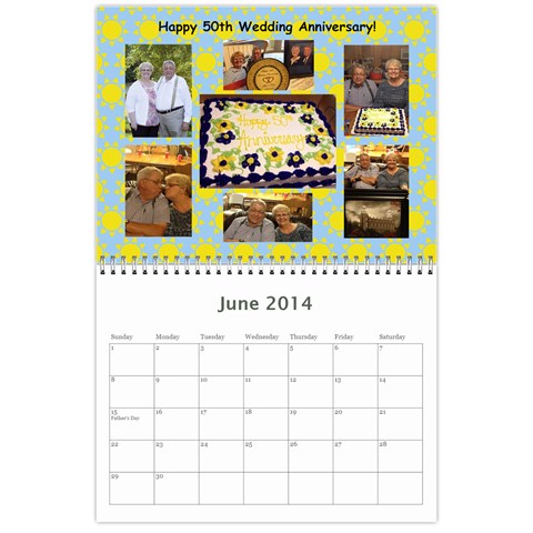Depierro Reunion Calendar 2014 By Debbie Jun 2014