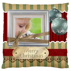 xmas - Large Cushion Case (One Side)