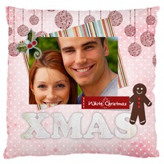 xmas - Large Cushion Case (One Side)