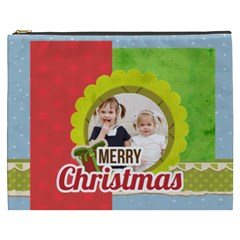 merry christmas - Cosmetic Bag (XXXL)