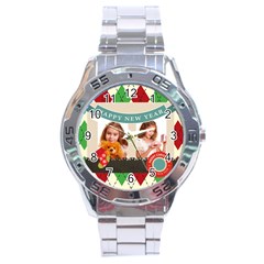 xmas - Stainless Steel Analogue Watch