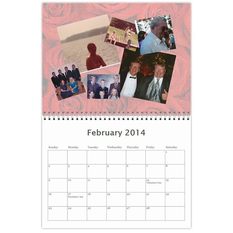 Calendar 2014 By Bertie Feb 2014