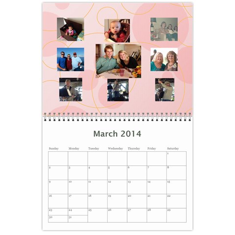Calendar 2014 By Bertie Mar 2014