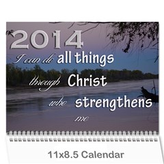 2014 Calender - Wall Calendar 11  x 8.5  (12-Months)