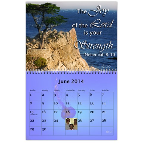 2014 Calender By Kezia Finny Jun 2014
