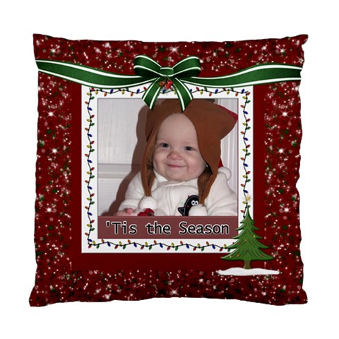 Tis The Season Cushion Case (2 Sides) By Lil Front