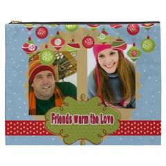 merry christmas - Cosmetic Bag (XXXL)