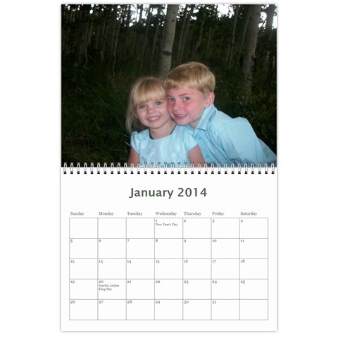 Calendar 2013 Jan 2014