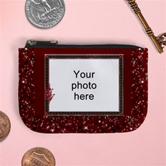 Red Sparkle Mini Coin Purse