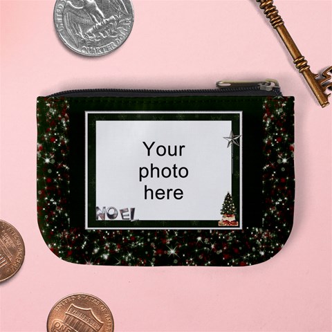 Green Sparkle Mini Coin Purse By Lil Back
