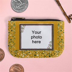 Yellow Sparkle Mini Coin Purse