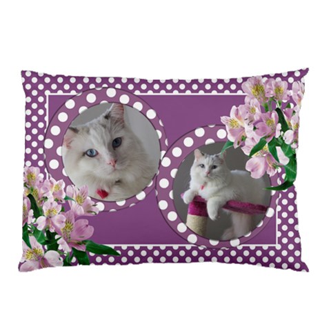 Happy Days Pillow Case (2 Sided) By Deborah Front