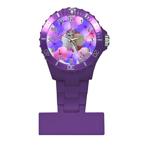 Floral Love Nurses Watch By Deborah Front