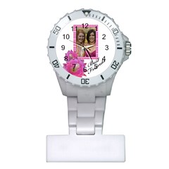 Best Friends Nurses Watch - Plastic Nurses Watch