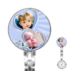 Baby Boy Stainless Steel Nurses Watch