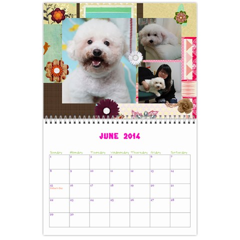 Momo Calendar By Miky Yuen Jun 2014