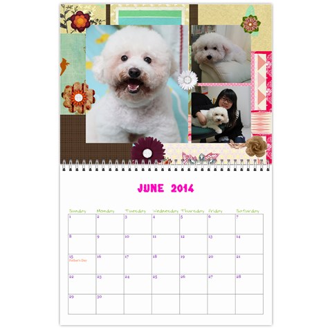 Momo Calendar By Miky Yuen Jun 2014